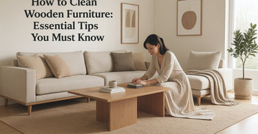 how to clean wooden furniture