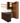 L-Shaped Wooden Bar Unit