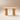 modern wooden column table