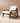 modern wooden armchair