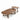 designer wood coffee table