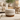 velvet or fabric ottoman