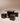 Kelmor walnut compact dining table set