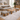 stylish wooden seating set
