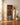 Wooden gate dimensions image showing premium residential wooden gate size specifications, strong wooden main gate design with modern walnut finish