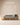 Solid wood sofa with built-in side table, light natural wood frame, grey upholstered cushions and cane-panel backrest — handcrafted wooden sofa made in India.