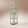 arch design wooden display