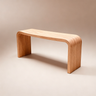 modern wooden console