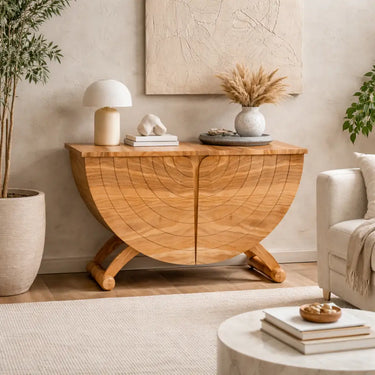 modern wooden cabinet