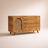 modern wooden console table