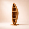 Kirelle Canoe wooden bookshelf