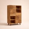 Vantrel Crosscut storage bookcase