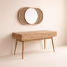 woven console table