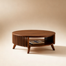 modern wooden coffee table