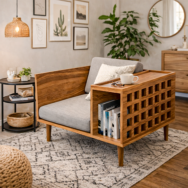 modern lounge chair