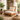 contemporary low wooden chair
