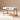 white wooden desk