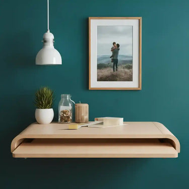 modern wall mounted study desk