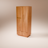 modern wooden wardrobe