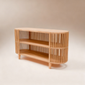 modern console table shelf