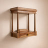 tabletop wooden temple