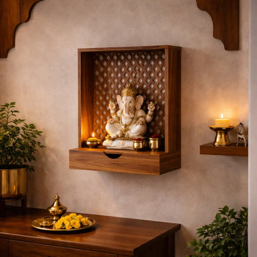 premium wooden temple