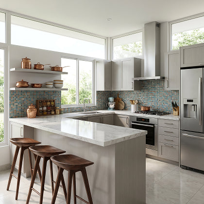 Vero Straight Modular Kitchen Design