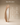 Asymmetric geometric wooden mirror with rattan cane panel border, freestanding design in natural wood finish — handcrafted floor mirror made in India.